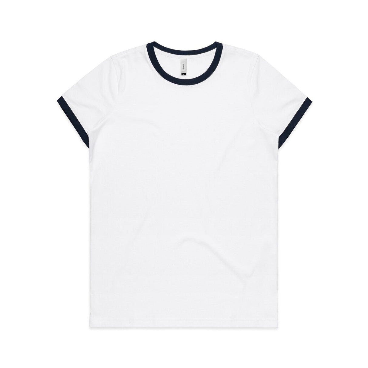 WOS RINGER TEE/NAVY
