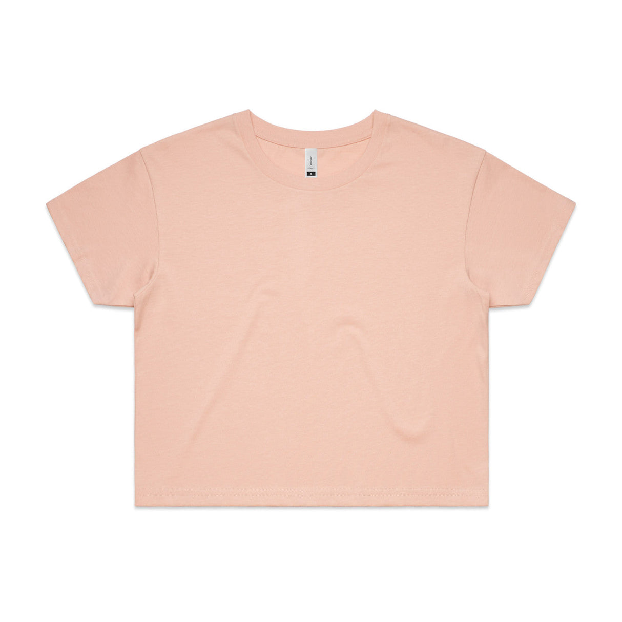 CROP TEE PALE PINK