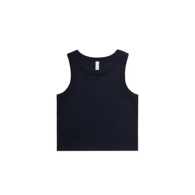 Wo's Organic Rib Crop Tank | 4064G