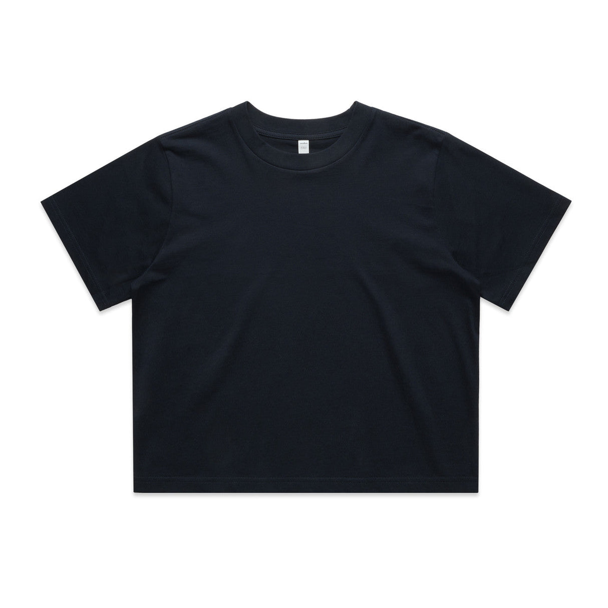 WOS CLASSIC CROP TEE NAVY