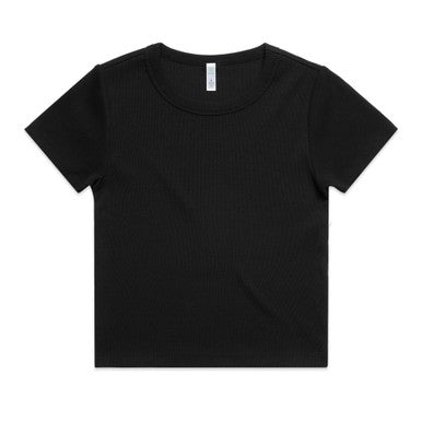 Wo's Organic Rib Tee | 4092G