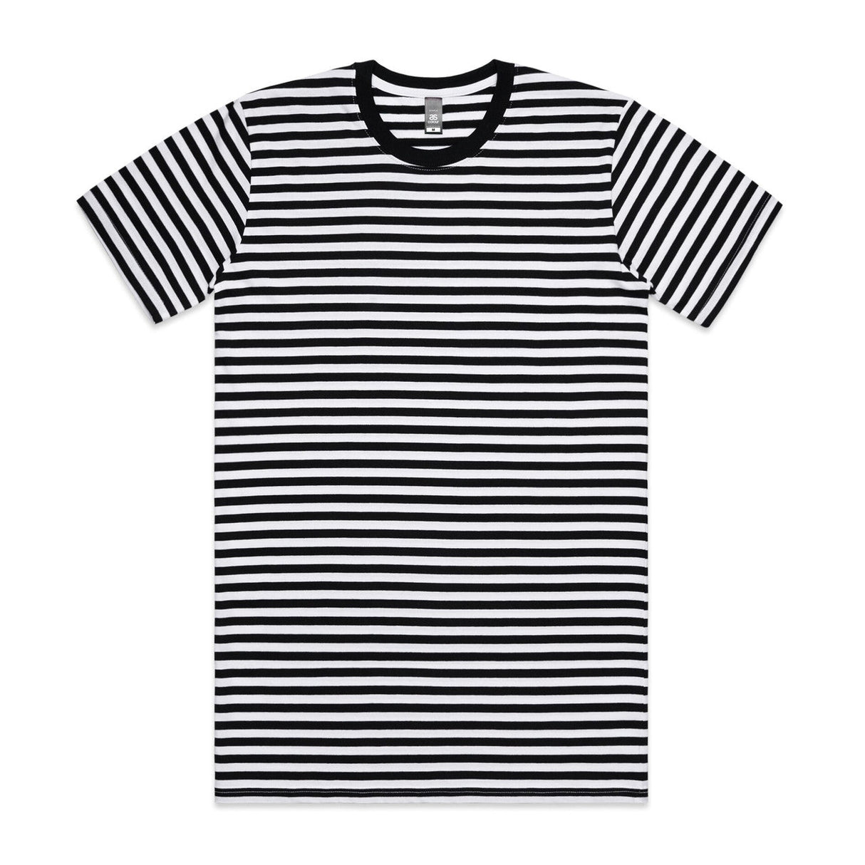 STAPLE STRIPE TEE/WHITE