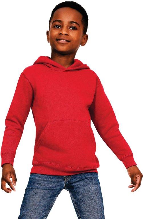 Casual Ringspun Blended Kids Hood