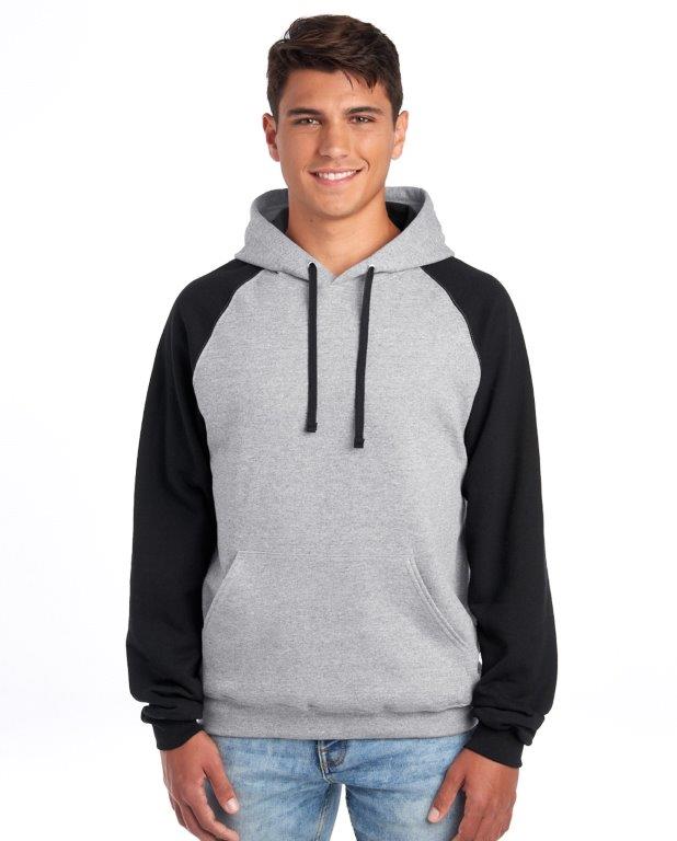 Jerzees NuBlend Colour Block Raglan Hood 275gsm