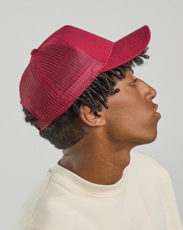 Atlantis Rapper Jersey Mid Visor Trucker Cap