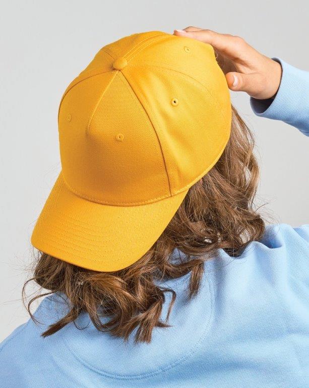 Atlantis Shot S Curved Visor 5 Panel Sustainable Structured Cap