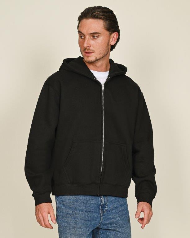 Casual Premium Combed 450 Boxy Oversize Zip Hood