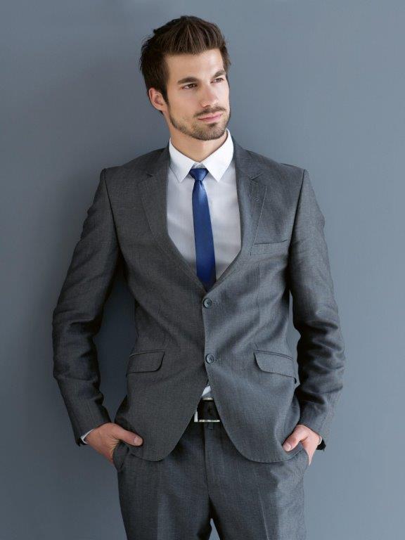 Korntex# Tie Satin Silk Slim Width