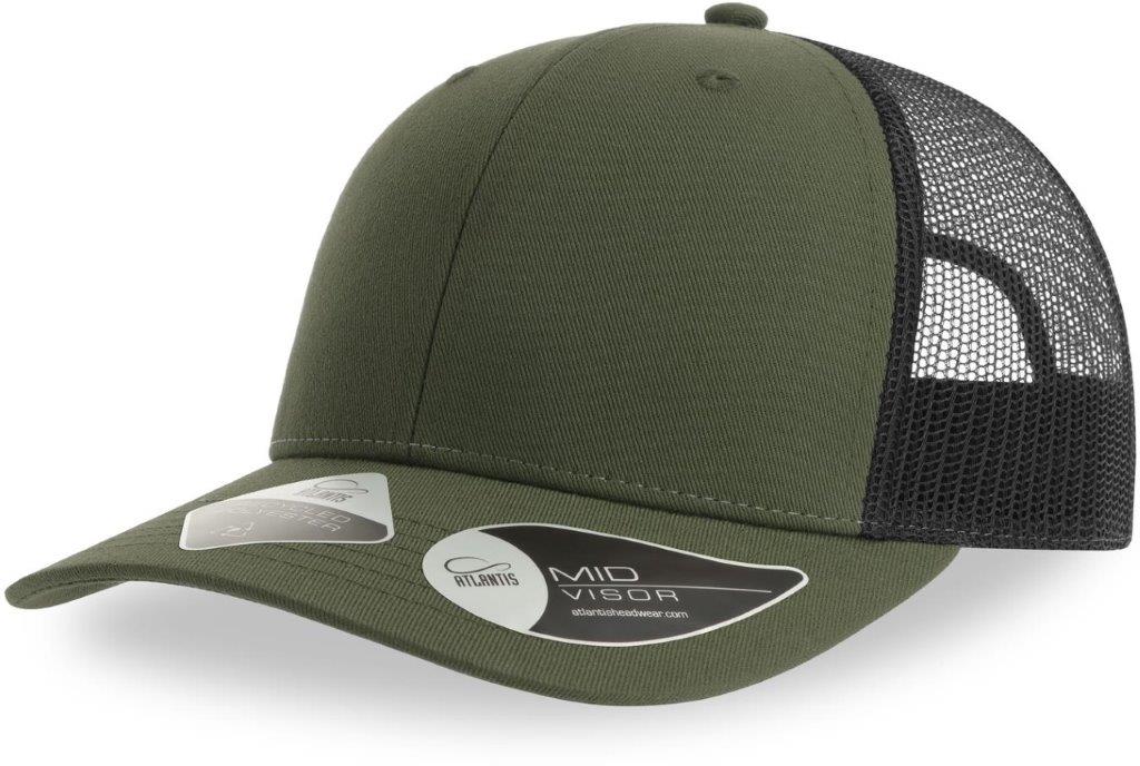 Atlantis Bryce Recycled Trucker 6 Panel Cap