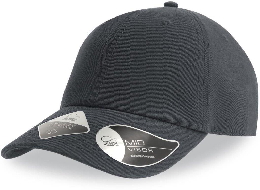 Atlantis Fraser Organic Cotton Unstructured 6 Panel Cap