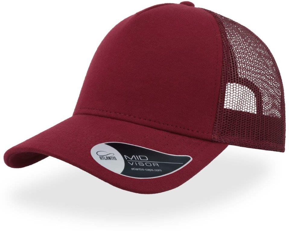 Atlantis Rapper Jersey Mid Visor Trucker Cap