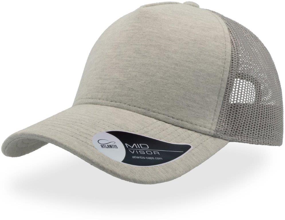 Atlantis Rapper Jersey Mid Visor Trucker Cap
