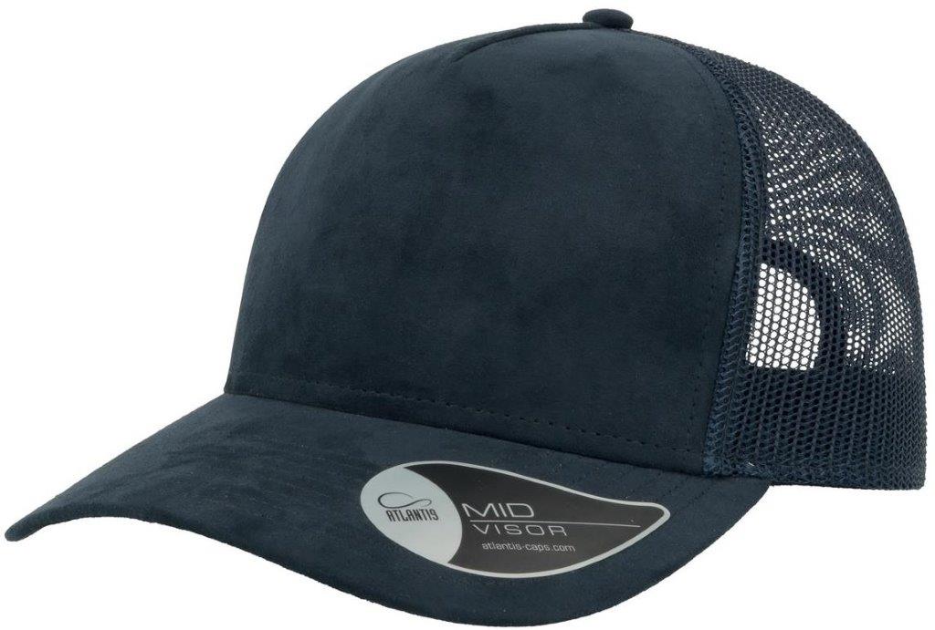 Atlantis# Rapper Suede 5 Panel Trucker Cap