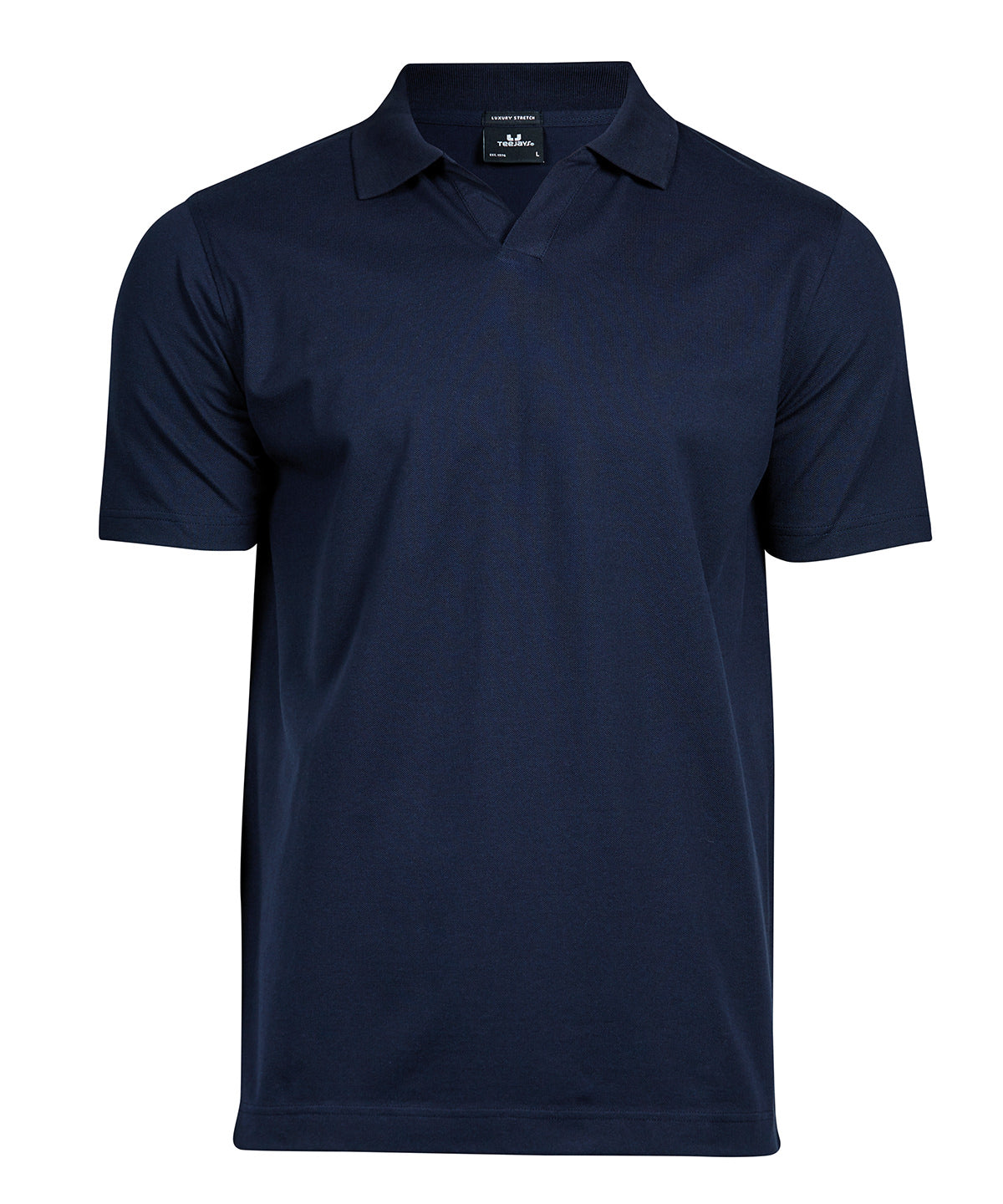 Luxury stretch v-neck polo (1404)