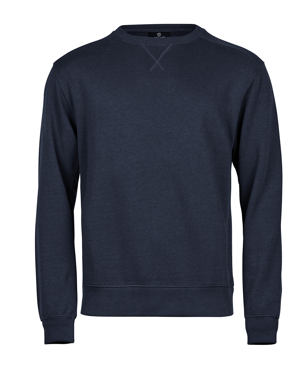 Ribbed interlock crew neck (5504)