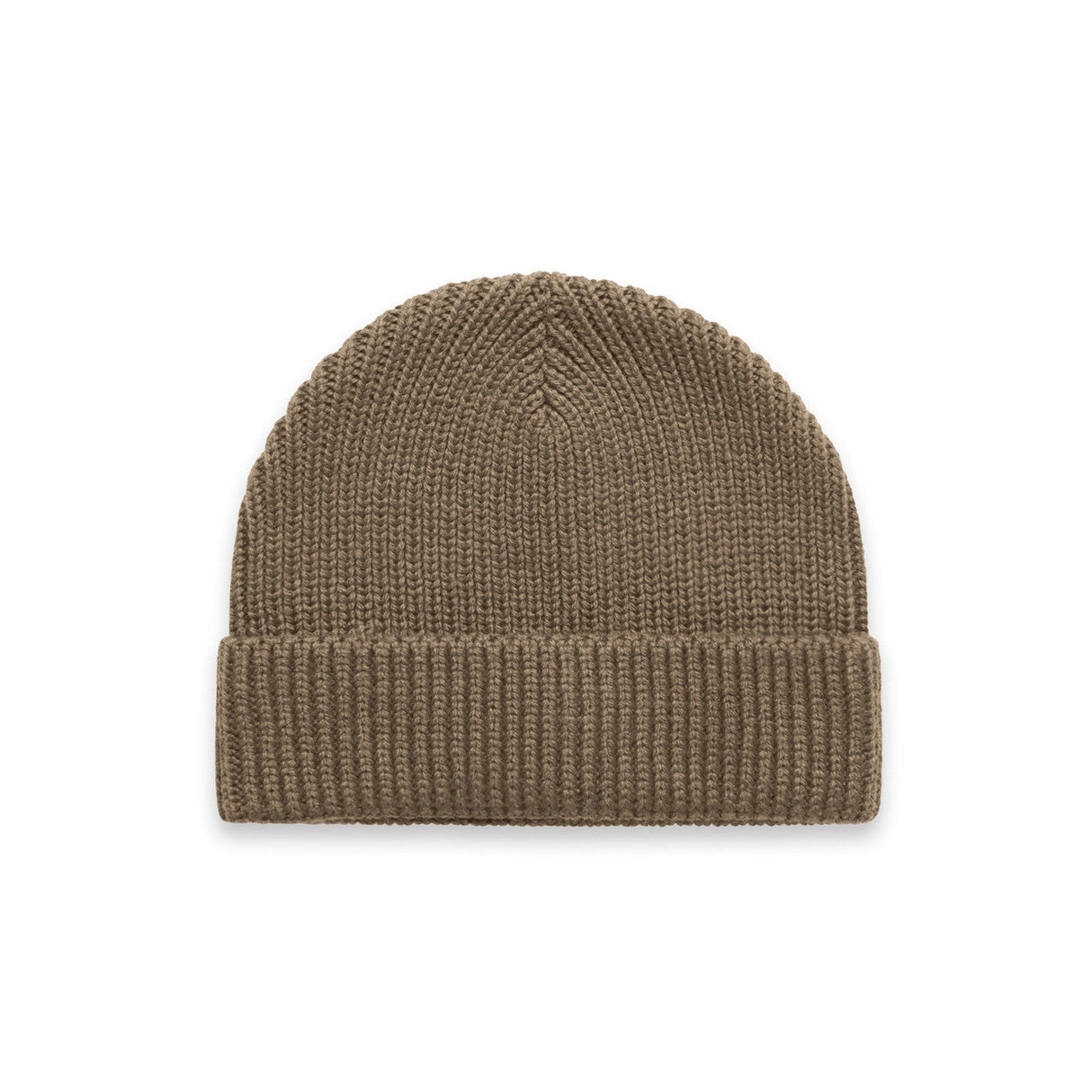 GAUGE BEANIE WALNUT