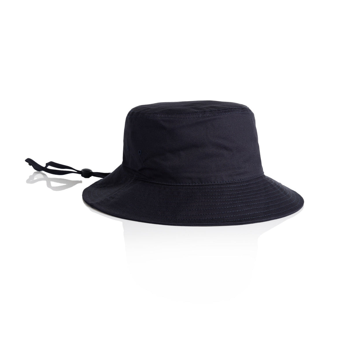 WIDE BRIM BUCKET HAT NAVY
