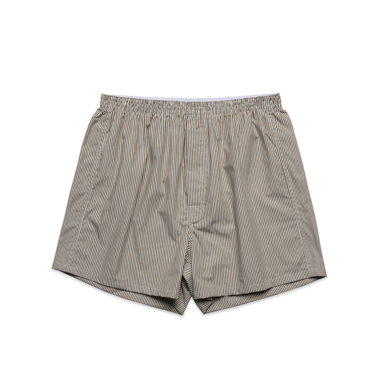 BOXER SHORTS WALNUT/WHITE