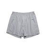 BOXER FINE STRIPE SHORTS SMOKE/WHITE