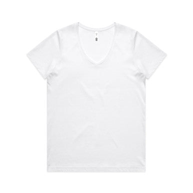 Wo's Maple V Neck Tee | 4023