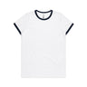 WOS RINGER TEE/NAVY