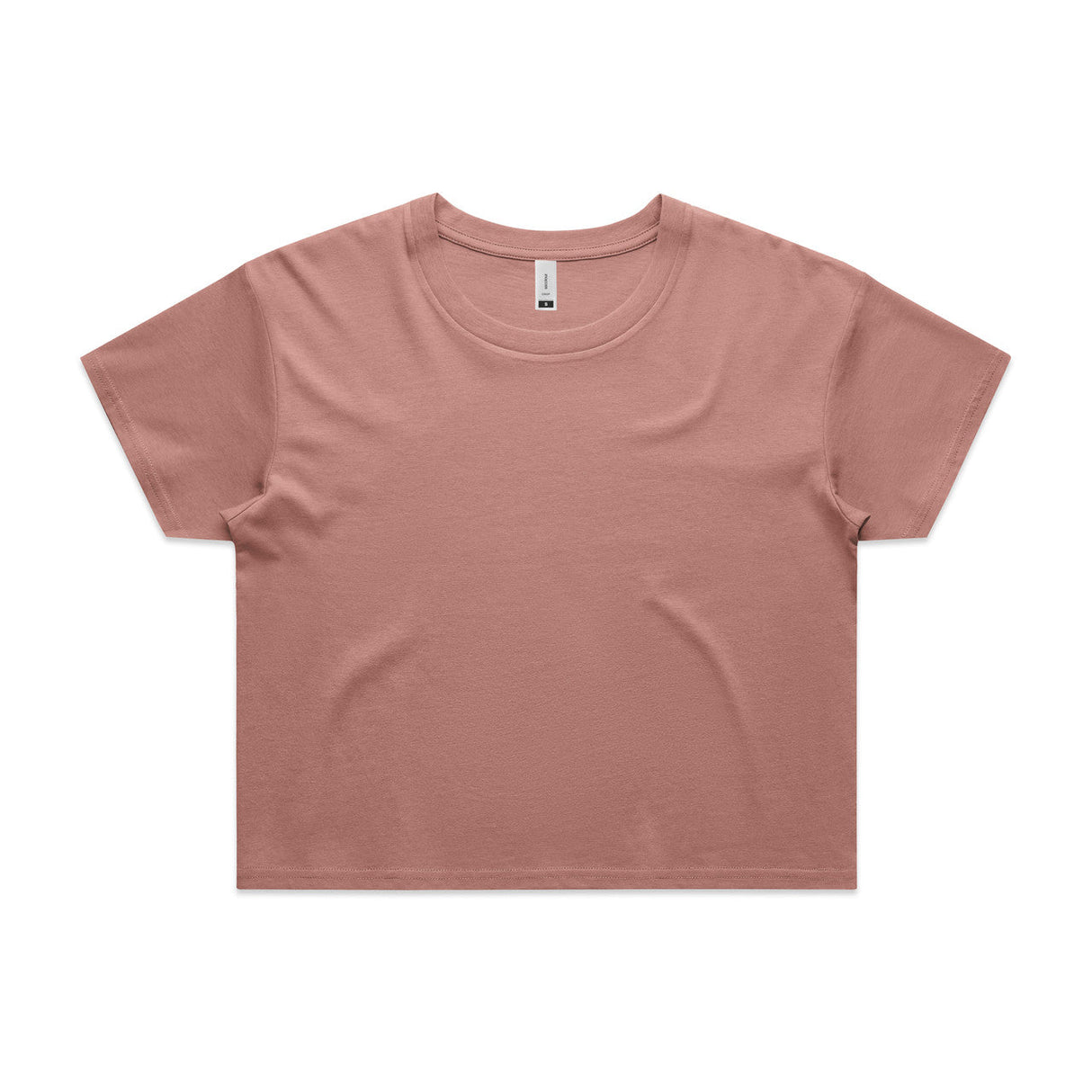 CROP TEE HAZY PINK