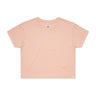 CROP TEE PALE PINK
