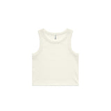 Wo's Organic Rib Crop Tank | 4064G