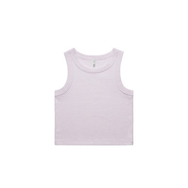 Wo's Organic Rib Crop Tank | 4064G