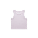 Wo's Organic Rib Crop Tank | 4064G