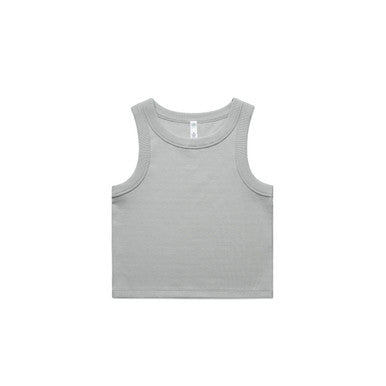 Wo's Organic Rib Crop Tank | 4064G