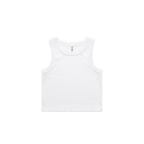 Wo's Organic Rib Crop Tank | 4064G