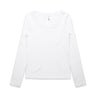 Wo's Organic Rib L/S Tee | 4075