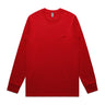 STAPLE LS TEE RED