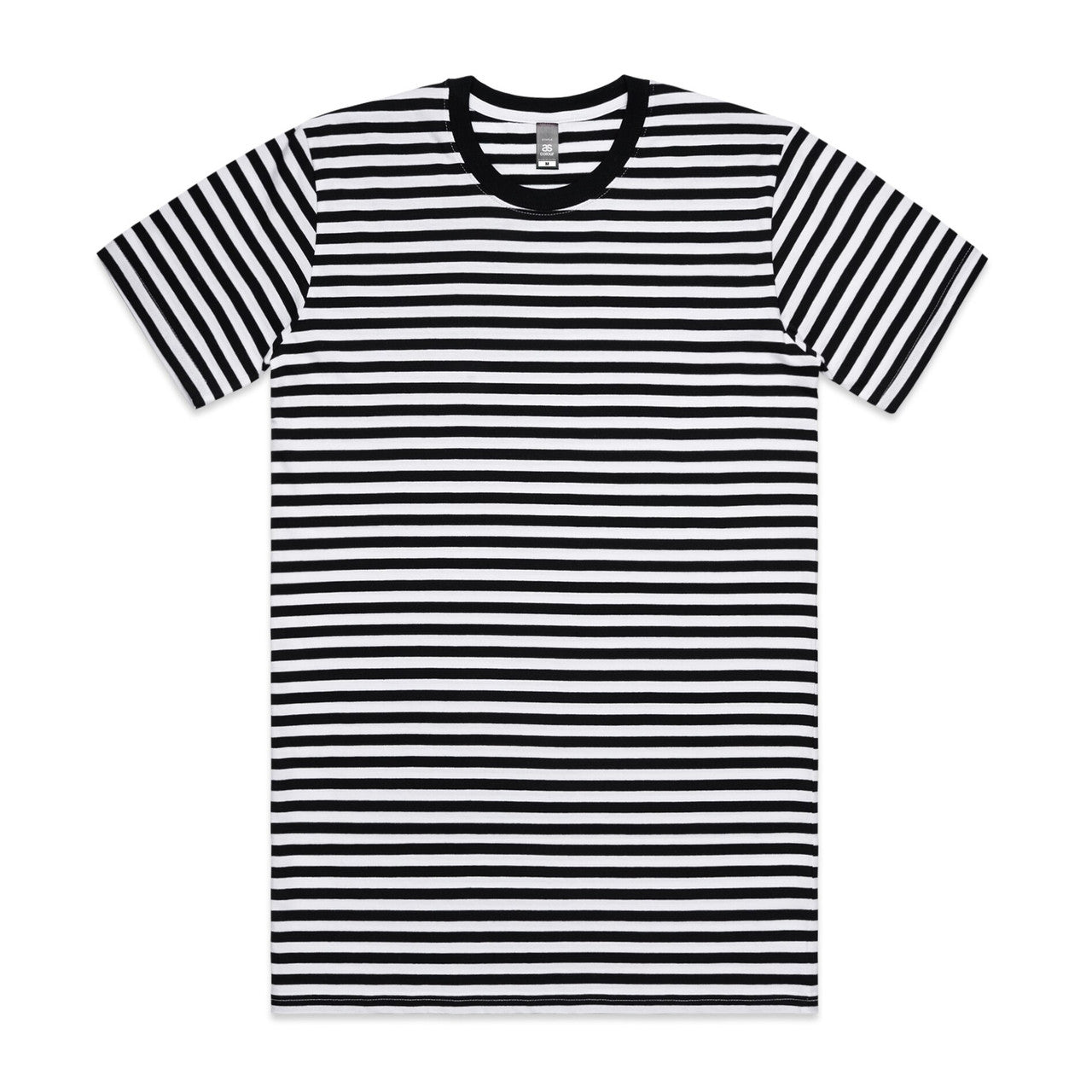 STAPLE STRIPE TEE/WHITE