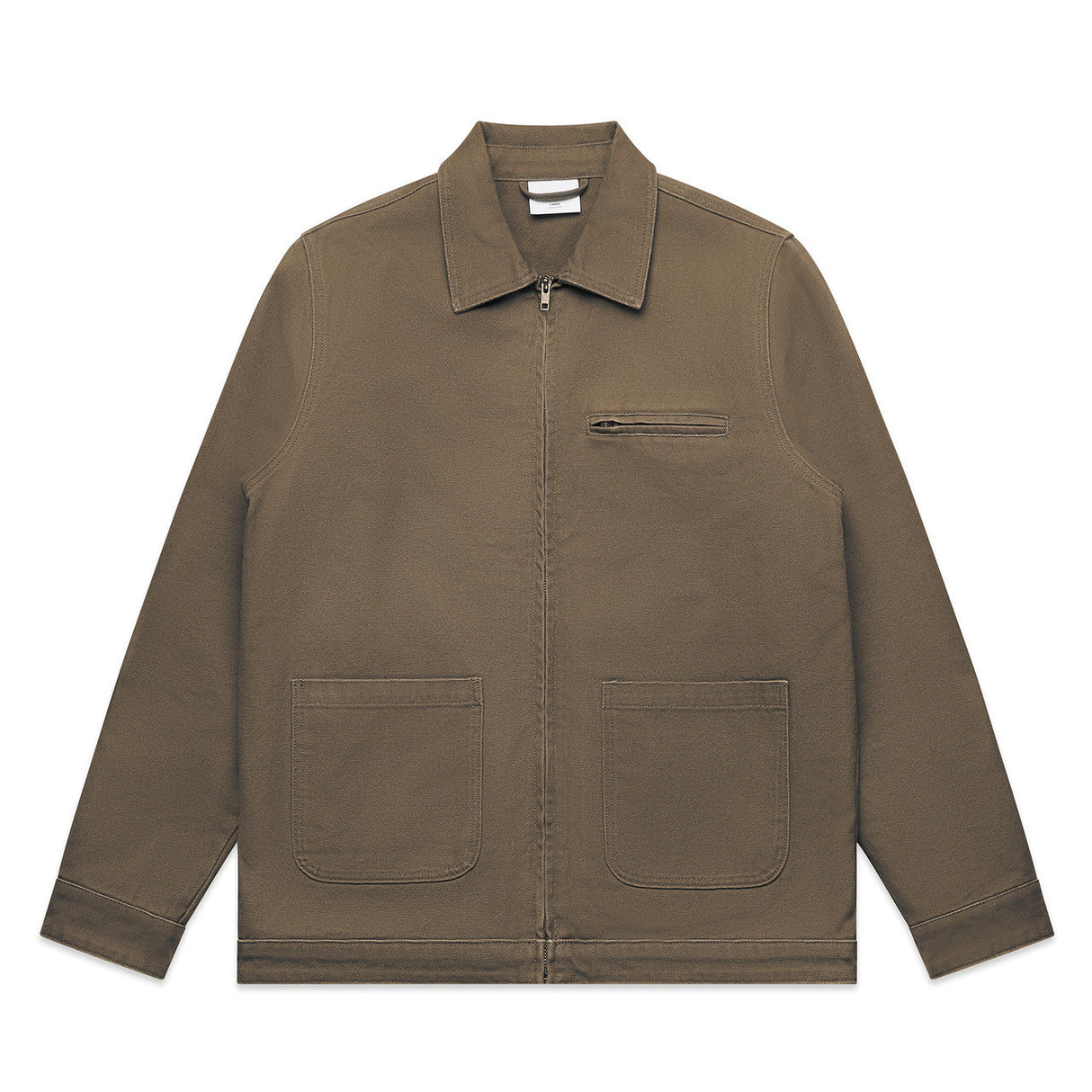CANVAS HEAVY JACKET WALNUT
