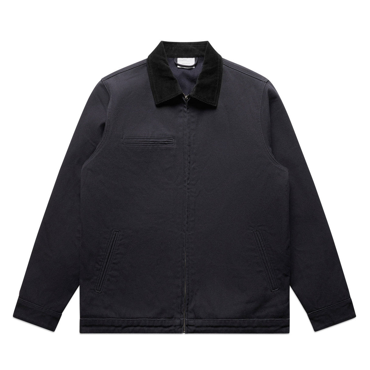 CANVAS CORD COLLAR JACKET INK BLUE