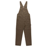 CANVAS OVERALLS WALNUT