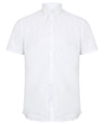 Modern short sleeve Oxford shirt