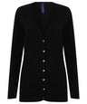 Women's v-button cardigan