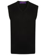 Sleeveless v-neck jumper