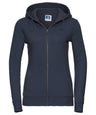 Women's authentic zipped hooded sweatshirt