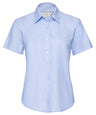 Women's short sleeve Oxford shirt