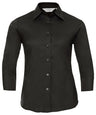Women's ¾ sleeve easycare fitted shirt