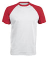 Baseball Short-sleeved two-tone T-shirt