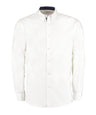 Contrast premium Oxford shirt (button-down collar) long-sleeved (tailored fit)