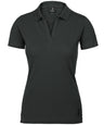 Women’s Harvard v-neck – stretch deluxe polo
