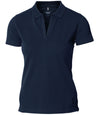 Women’s Harvard v-neck – stretch deluxe polo