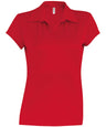 Ladies' short-sleeved polo shirt