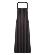 Striped bib apron